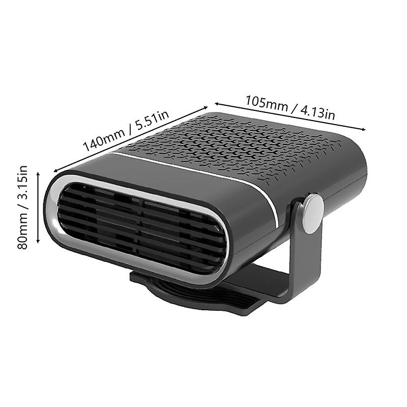 1000w 12v/24v Car Heater Electric Heating Fan Portable Electric Dryer Windshield Defogging Demister Defroster For Car Home