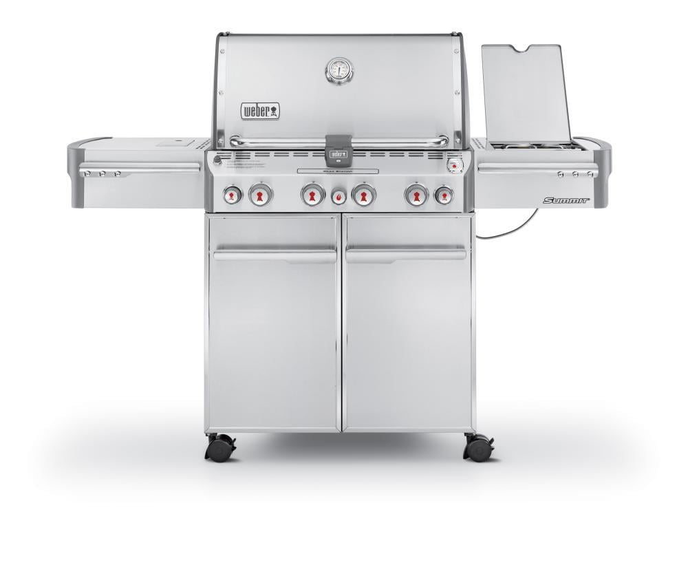 Weber 7170001 Summit® S-470™ Lp Gas Grill - Stainless Steel