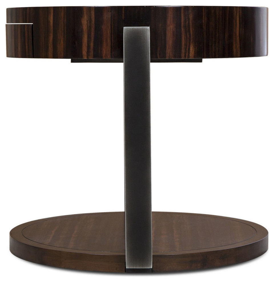 Thanos Side Table   Transitional   Side Tables And End Tables   by Rustic Home Furniture Deco  Houzz