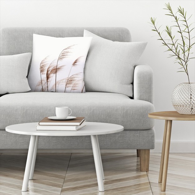 Pampas Grass By Tanya Shumkina Throw Pillow Americanflat Botanical Minimalist