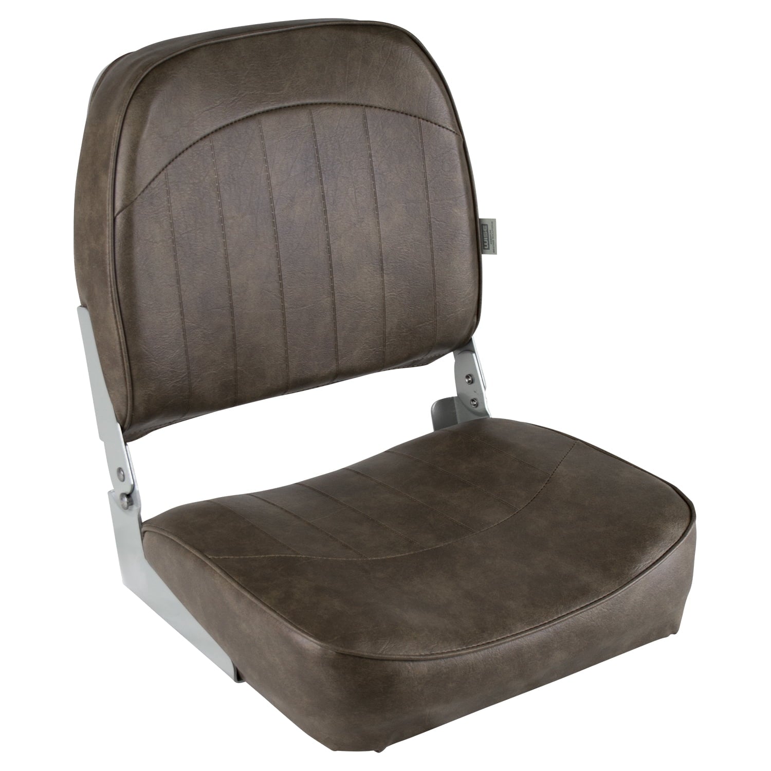 Wise 8WD734PLS-716 Low Back Boat Seat， Brown