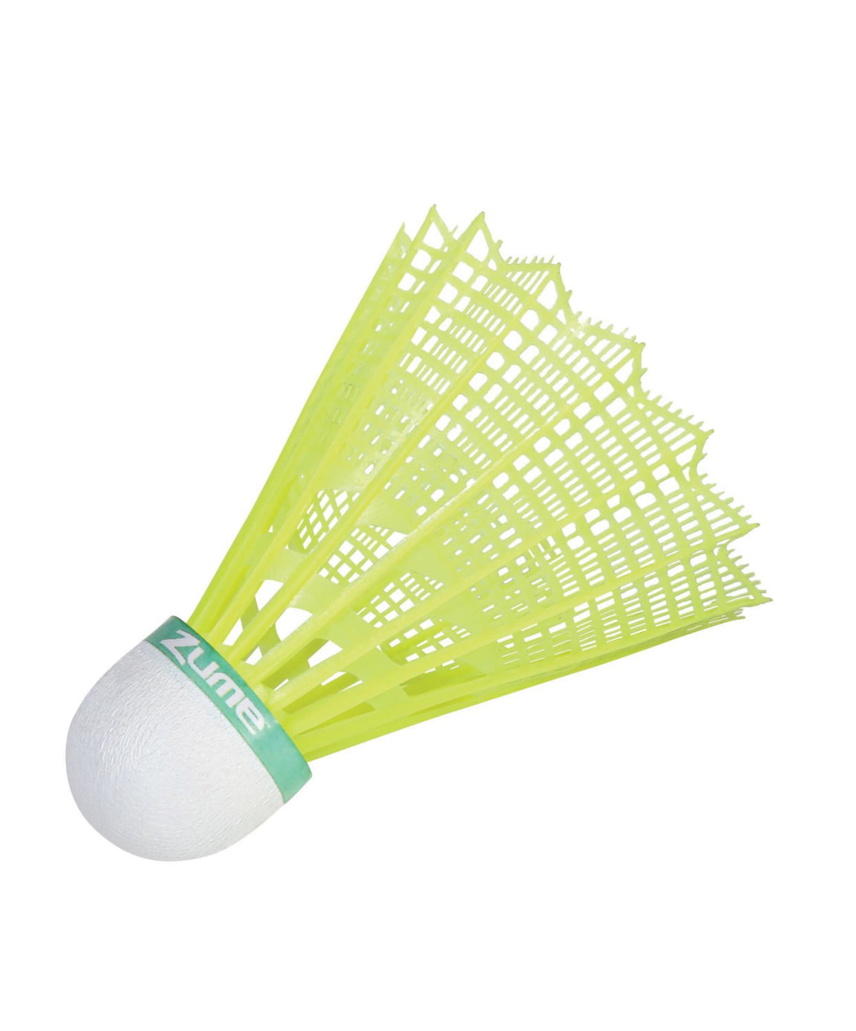 Zume Games Portable Badminton Set with Freestanding Base Sets Up on Any Surface in Seconds. No Tools or Stakes Required