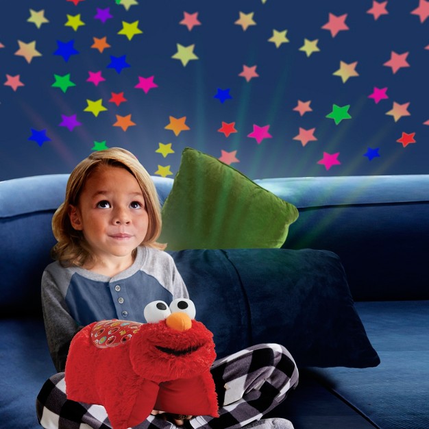 Sesame Street Elmo Sleeptime Lite Plush Led Kids x27 Nightlight Red Pillow Pets