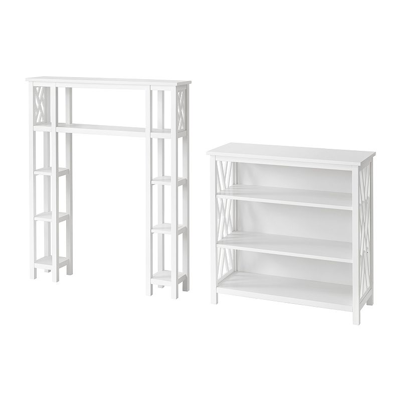 Bolton Coventry Over Toilet Open Shelving Unit Bath Storage Shelf