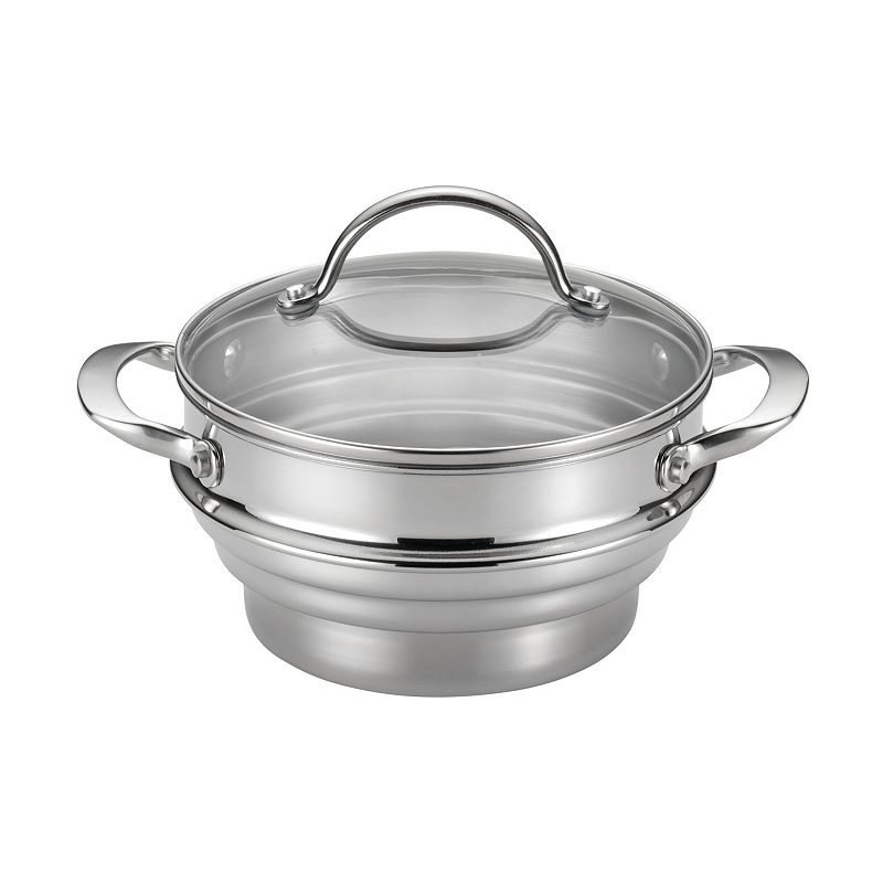 Anolon Classic Stainless Steel Universal Covered Steamer Insert