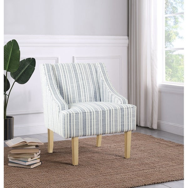 HomePop Classic Swoop Accent Chair