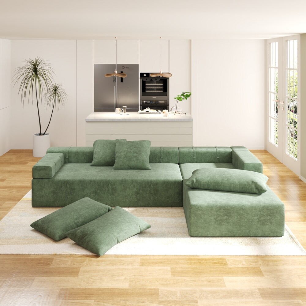 Modern Upholstered Sofa Set Modular 108\