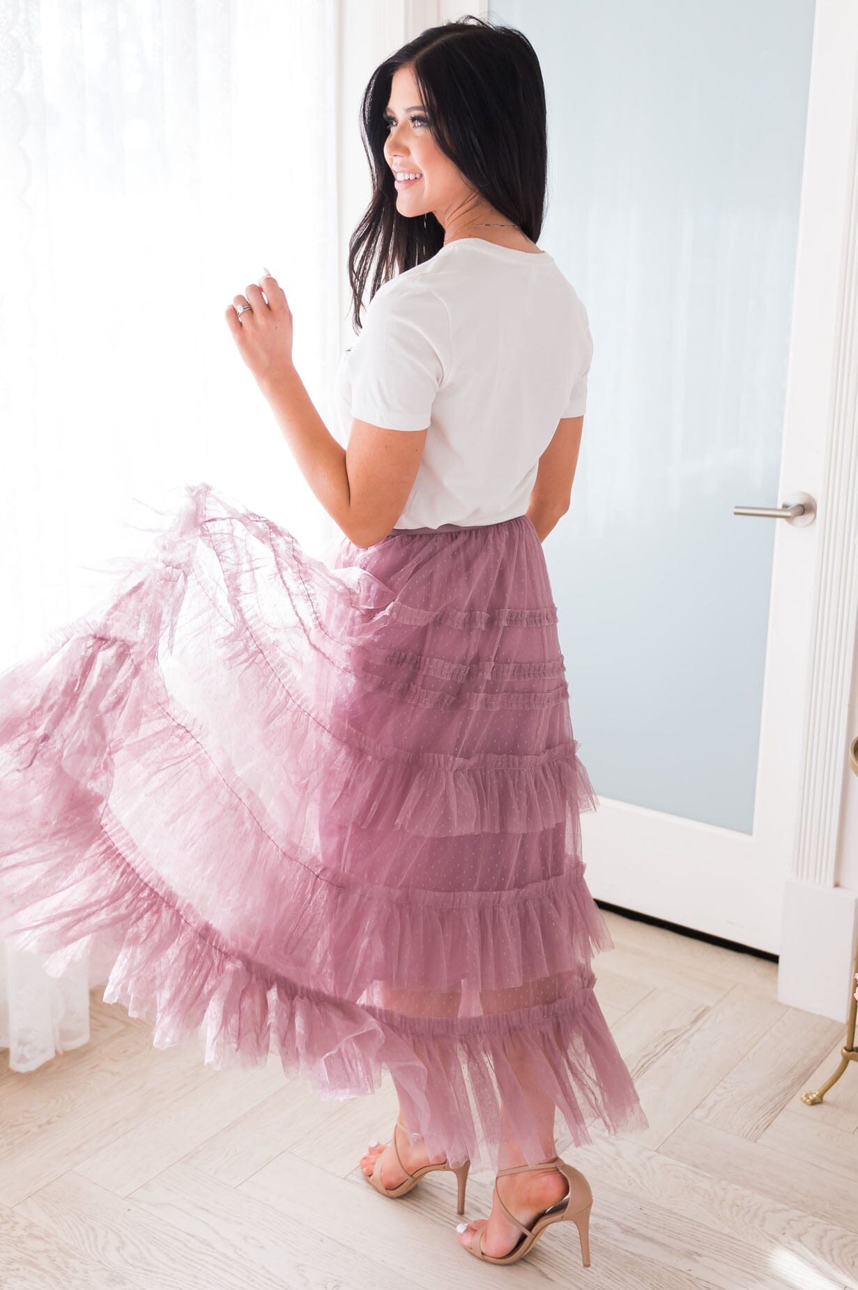 It's All About The Frill Modest Tulle Skirt