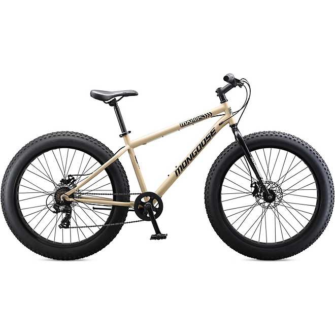 Mongoose Men's Malus 26 in Fat Tire Bike