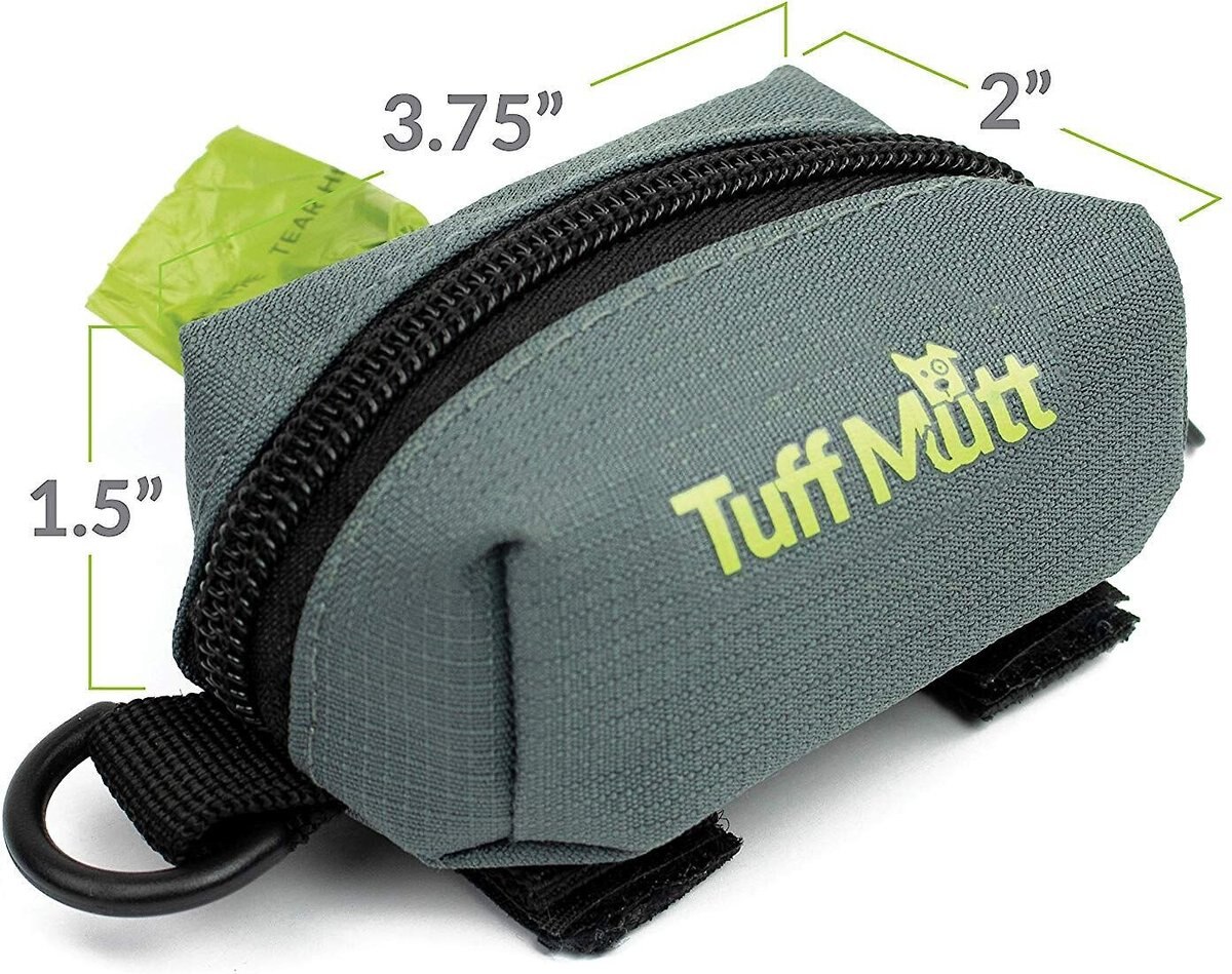 Tuff Mutt Leash Attachment Poop Bag Holder