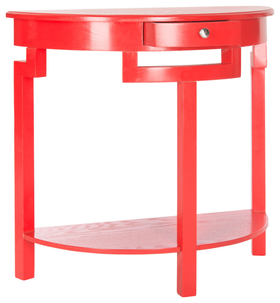 Matilda Console Red   Contemporary   Console Tables   by AED Luxury Home Decor  Houzz