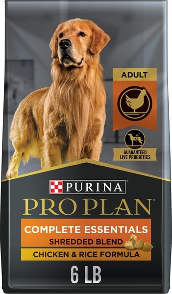 Purina Pro Plan High Protein Shredded Blend Chicken and Rice Formula with Probiotics Dry Dog Food