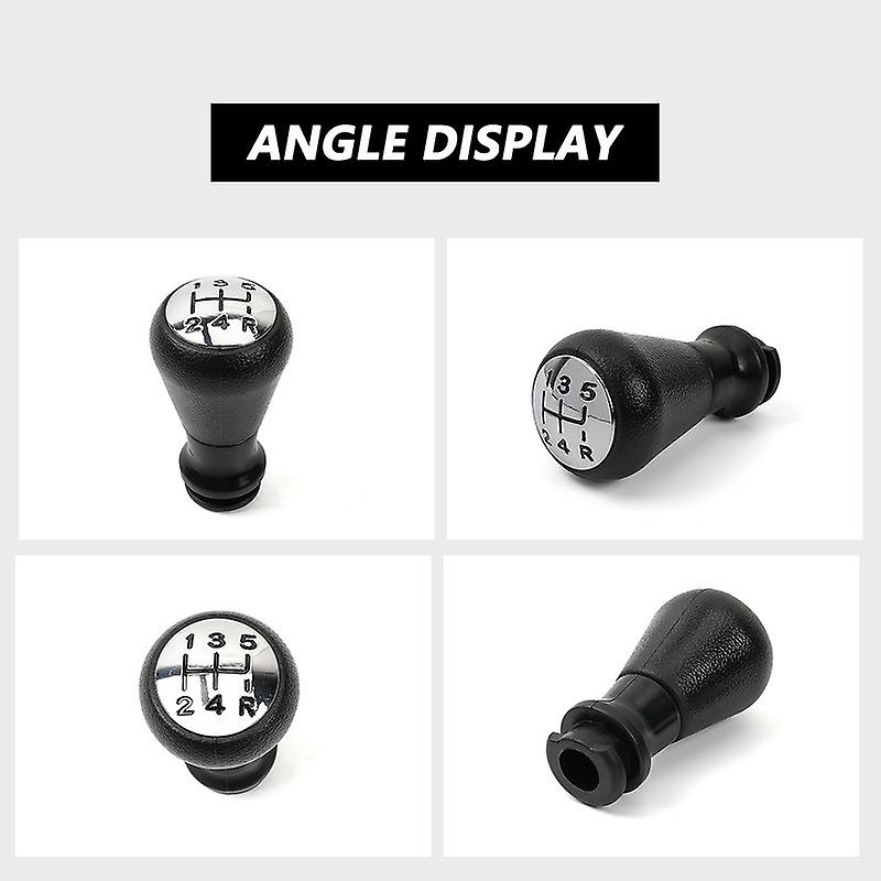 5 Speed Car Manual Gear Shift Knob Sleeve Adapter Lever For Peugeot 106 206 306 406 207 307 407 / Citroen C4 Auto Accessories