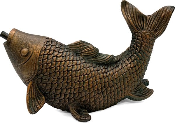 Danner Manufacturing Pondmaster Spouting Fish Aquarium Statue