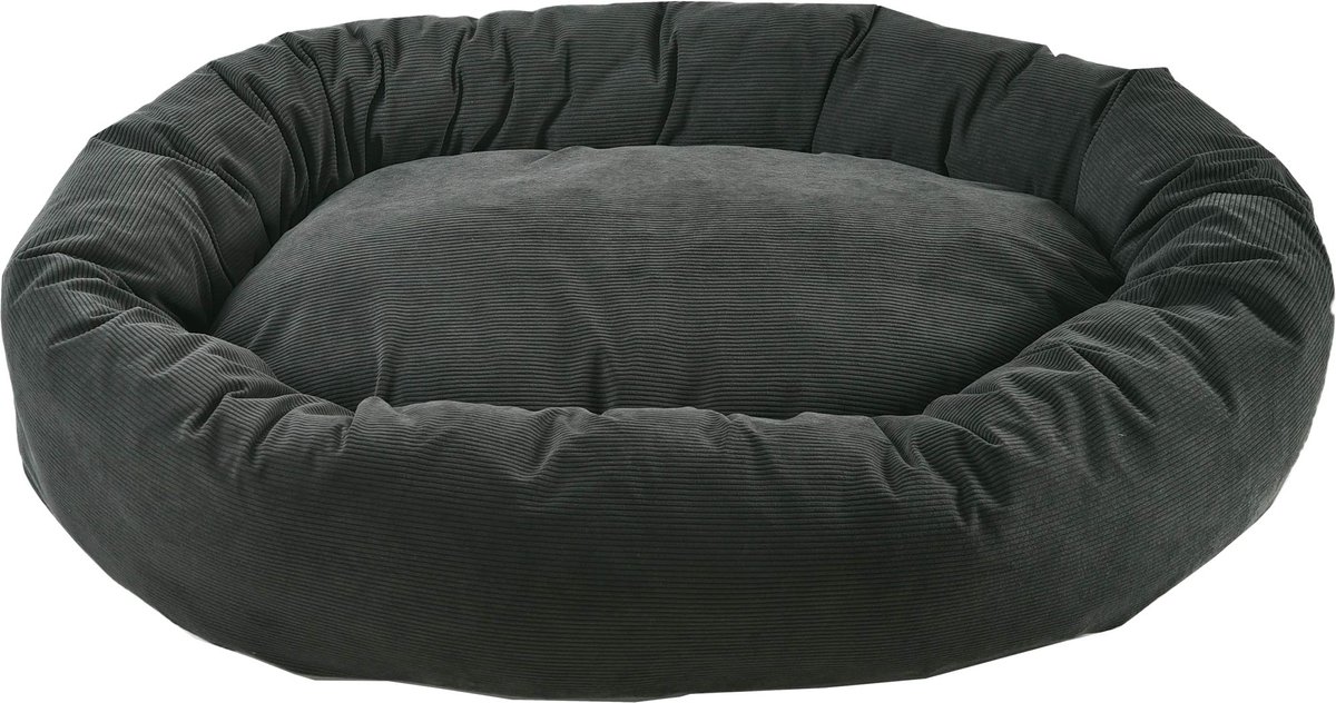 Max and Marlow Luxurious Oval Bolster Cuddler Cat and Dog Bed