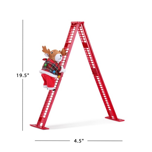 Tabletop Super Climber Animated Led Musical Christmas Decoration