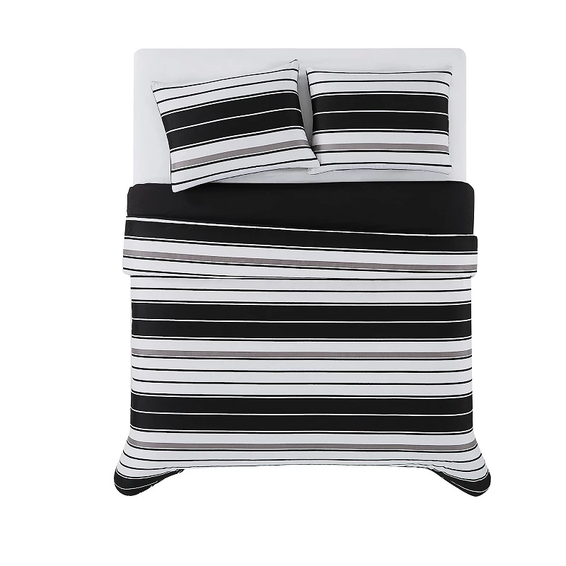 Truly Soft Brentwood Striped Comforter and Sham Set