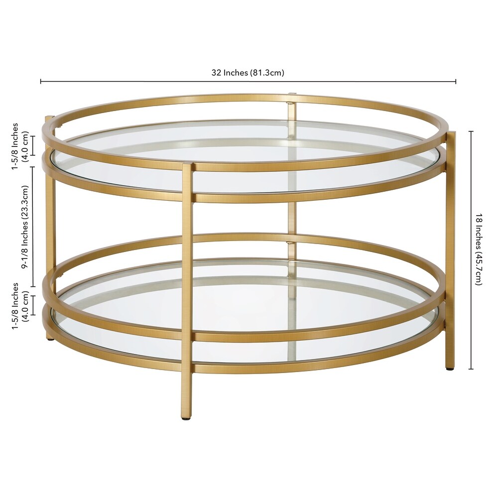 Robillard 32'' Wide Round Coffee Table   32\