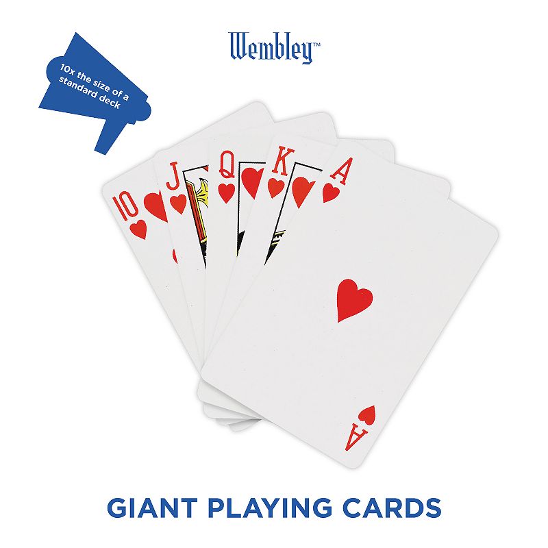 Wembley Jumbo Giant Playing Cards