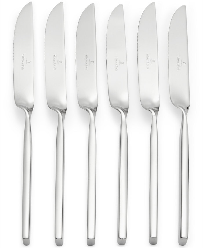 Villeroy and Boch Stainless Steel 6-Pc. New Wave Knives