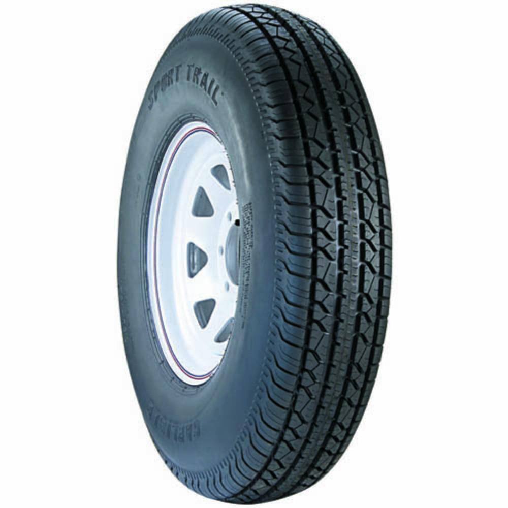 Carlisle Sport Trail Trailer Tire - 165X6.5-8 LRD8-Ply (Wheel Not Included) 5193481