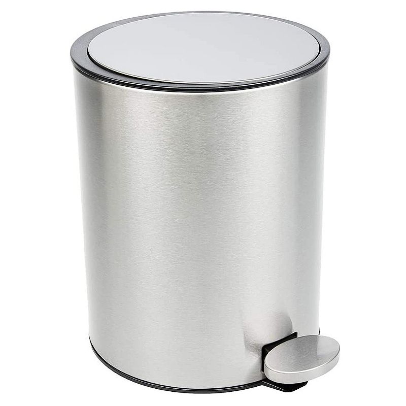 Stainless Steel Rubbish Waste Trash Can with Removable Inner Bucket