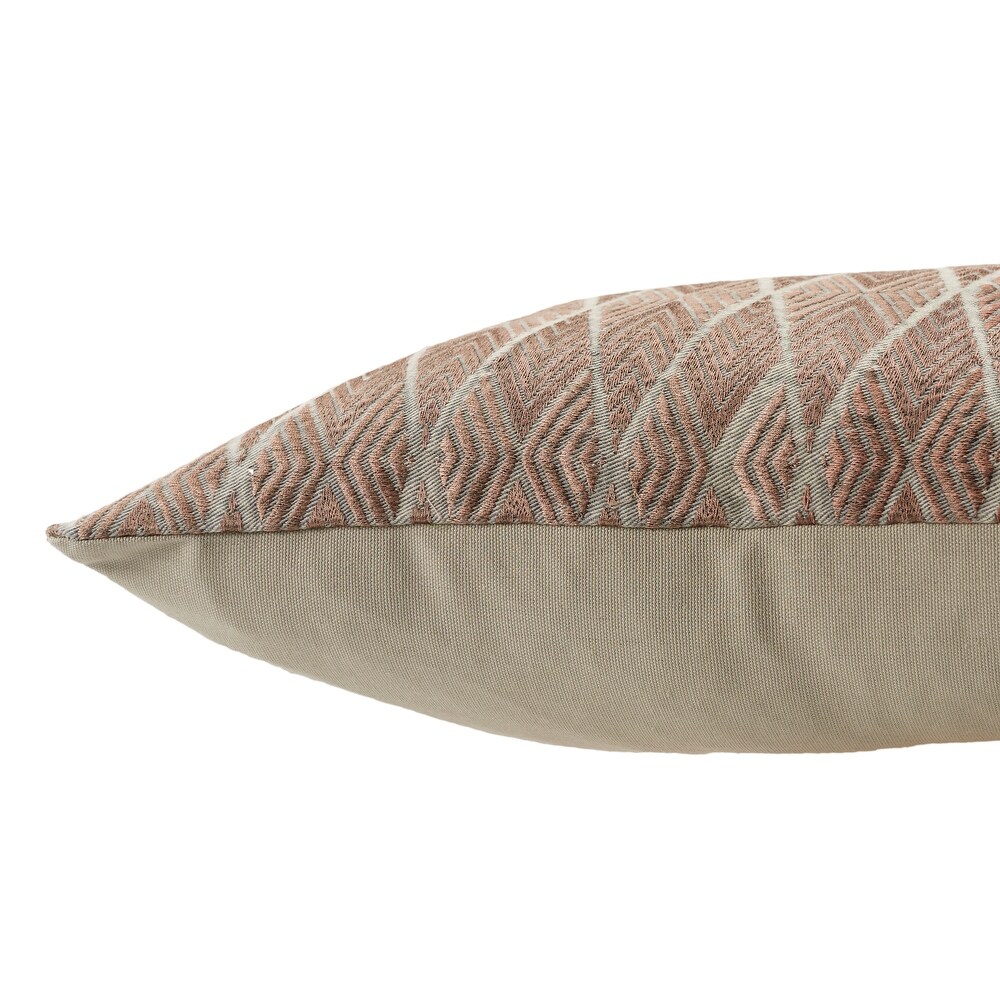 Mica Geometric Lumbar Pillow