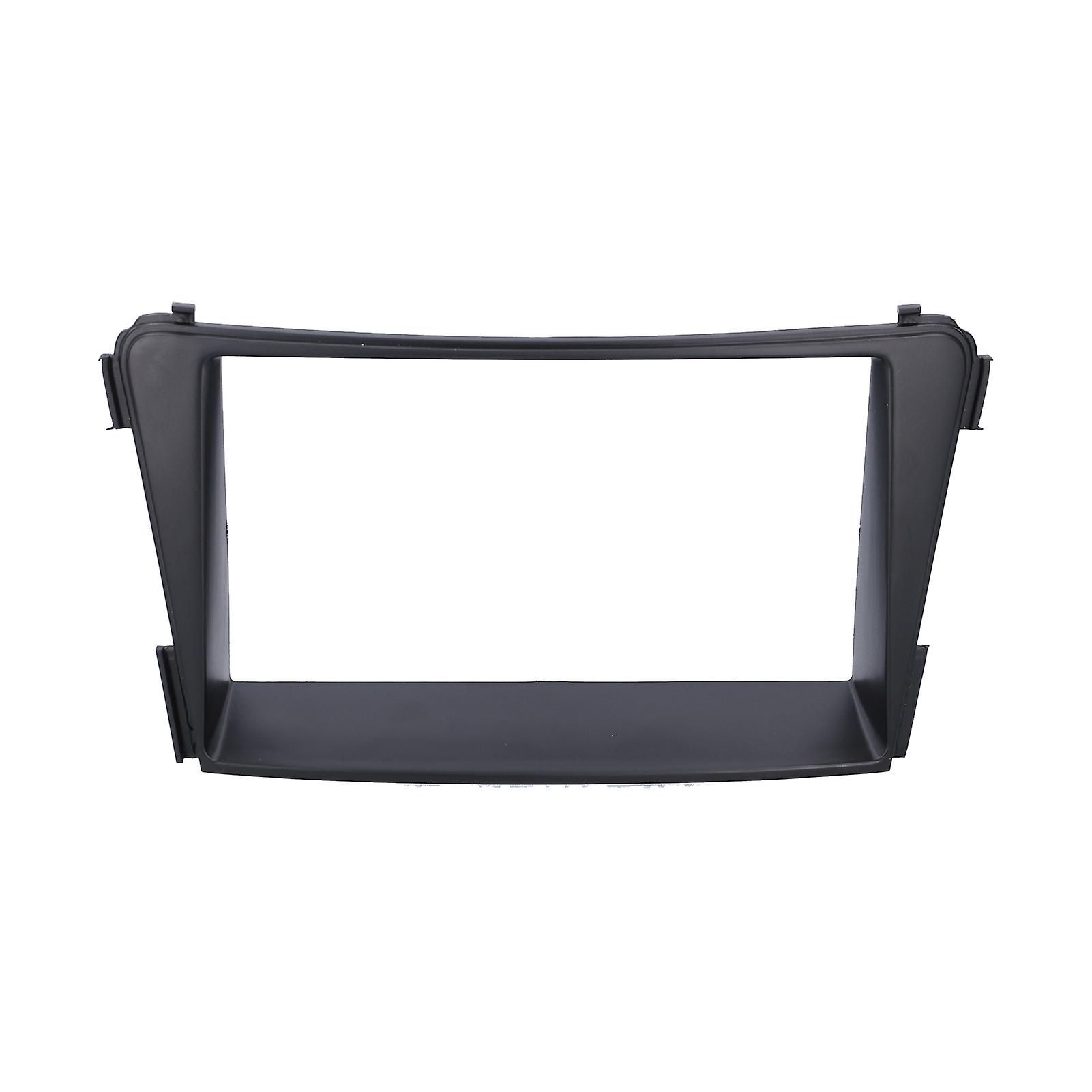 2din Center Control Dvd Fascia Stereo Radio Navigation Panel Frame Fit For Hyundai I40/i45 2012