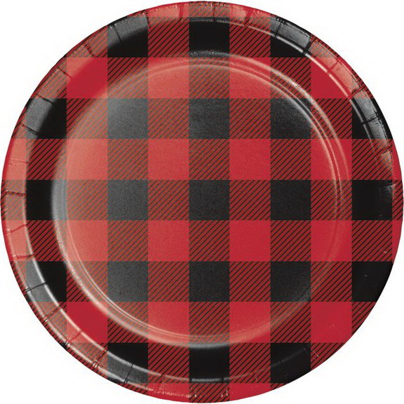 Creative Converting 321824 Buffalo Plaid Luncheon ...