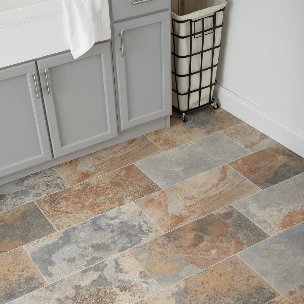 Marazzi VitaElegante Ardesia 12 in. x 24 in. Porcelain Floor and Wall Tile (15.6 sq. ft.  case) ULRV1224HD1PR