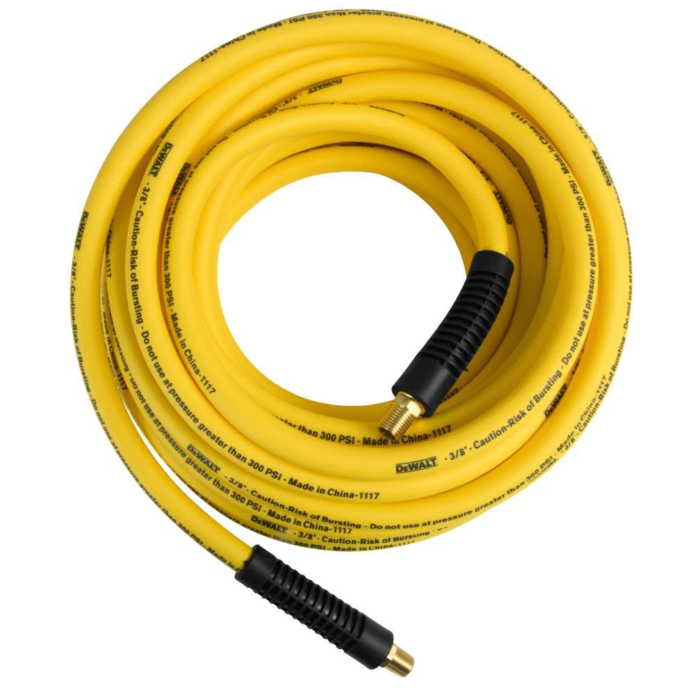 DEWALT 3/8 in. x 100 ft. Premium Hybrid Air Hose DXCM012-0206 from DEWALT