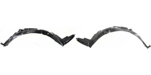 GO-PARTS - PAIR/SET - Replacement for 2002 - 2006 Nissan Altima Front Fender Liners (Splash Shields) Replacement - Left and Right (Driver and Passenger) Sedan NI1251113 NI1250113 63842-8J800 63843-8J800