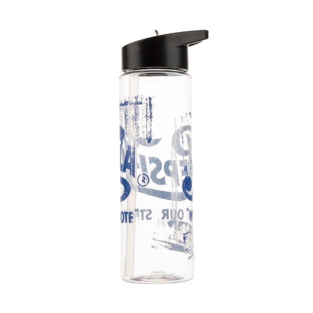 Pepsi Cola Wins Our Straw Vote 24 Oz Single Wall Plastic Water Bottle