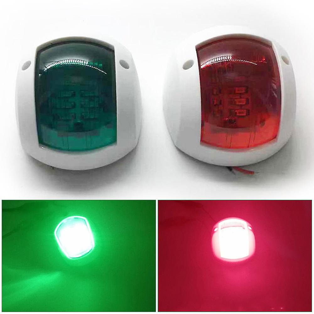 White Red Green Led Marine Navigation Light 12v 24v Boat Bow Light Marine Boat Singnal Light， Perfect For Pontoon， Skeeter， Power Boat And Skiff One P