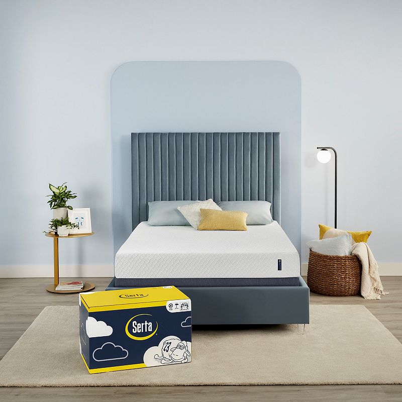 Serta Sheer Slumber 8 Medium Firm Gel Memory Foam Mattress-In-A-Box