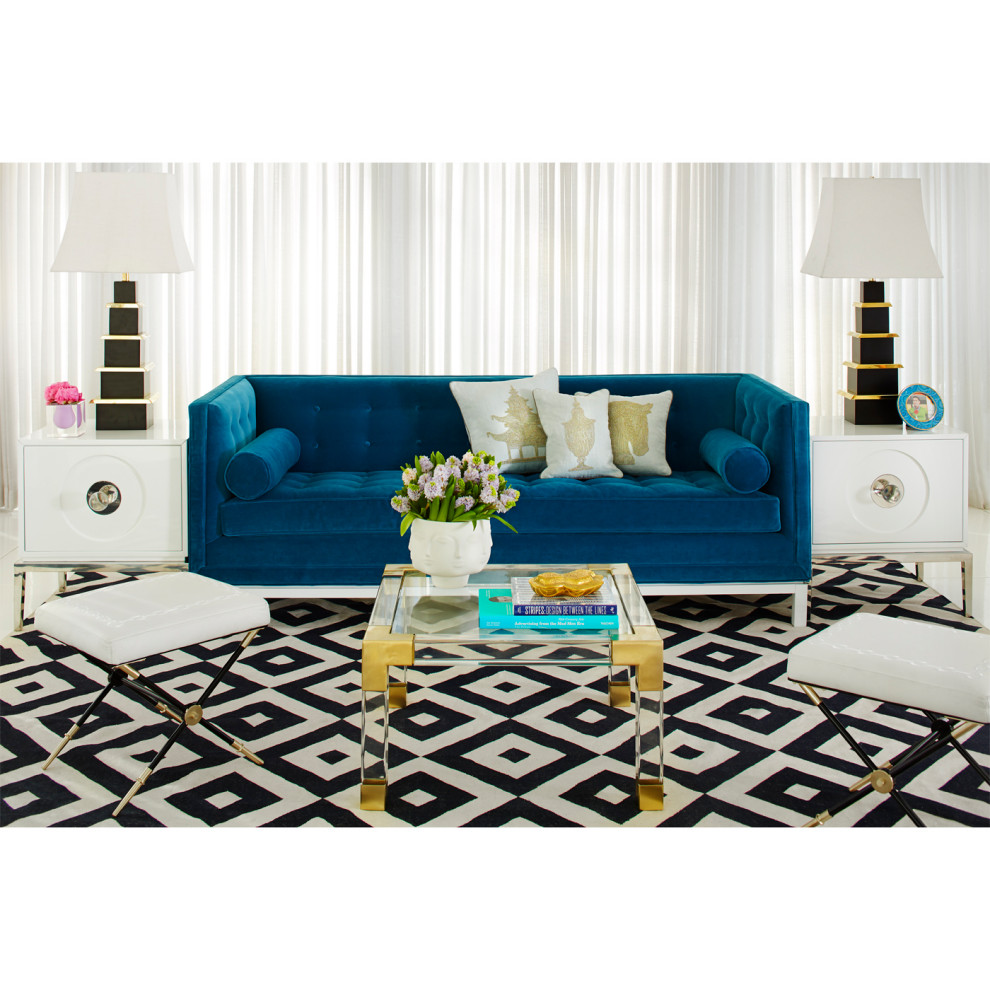 Channing Large End Table   Contemporary   Side Tables And End Tables   by Jonathan Adler  Houzz
