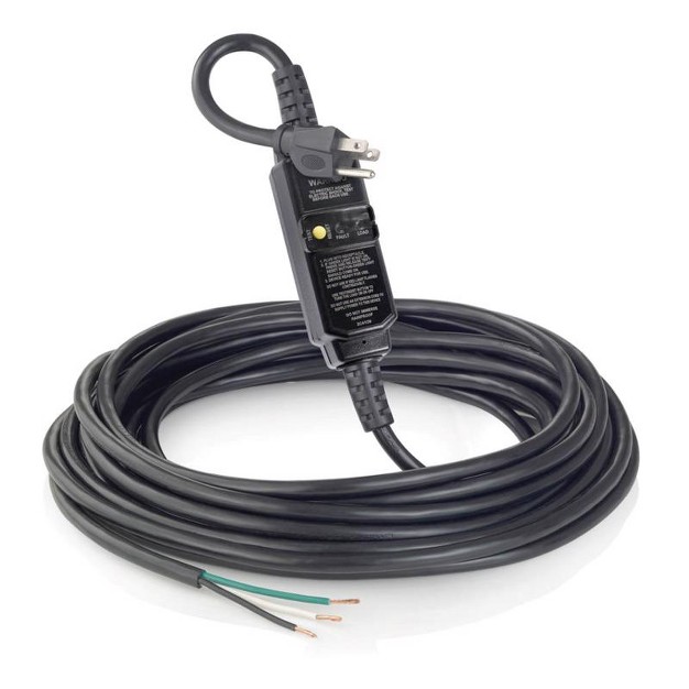 Leviton Outdoor 37 Ft L Black Extension Cord 14 3 Sjtw