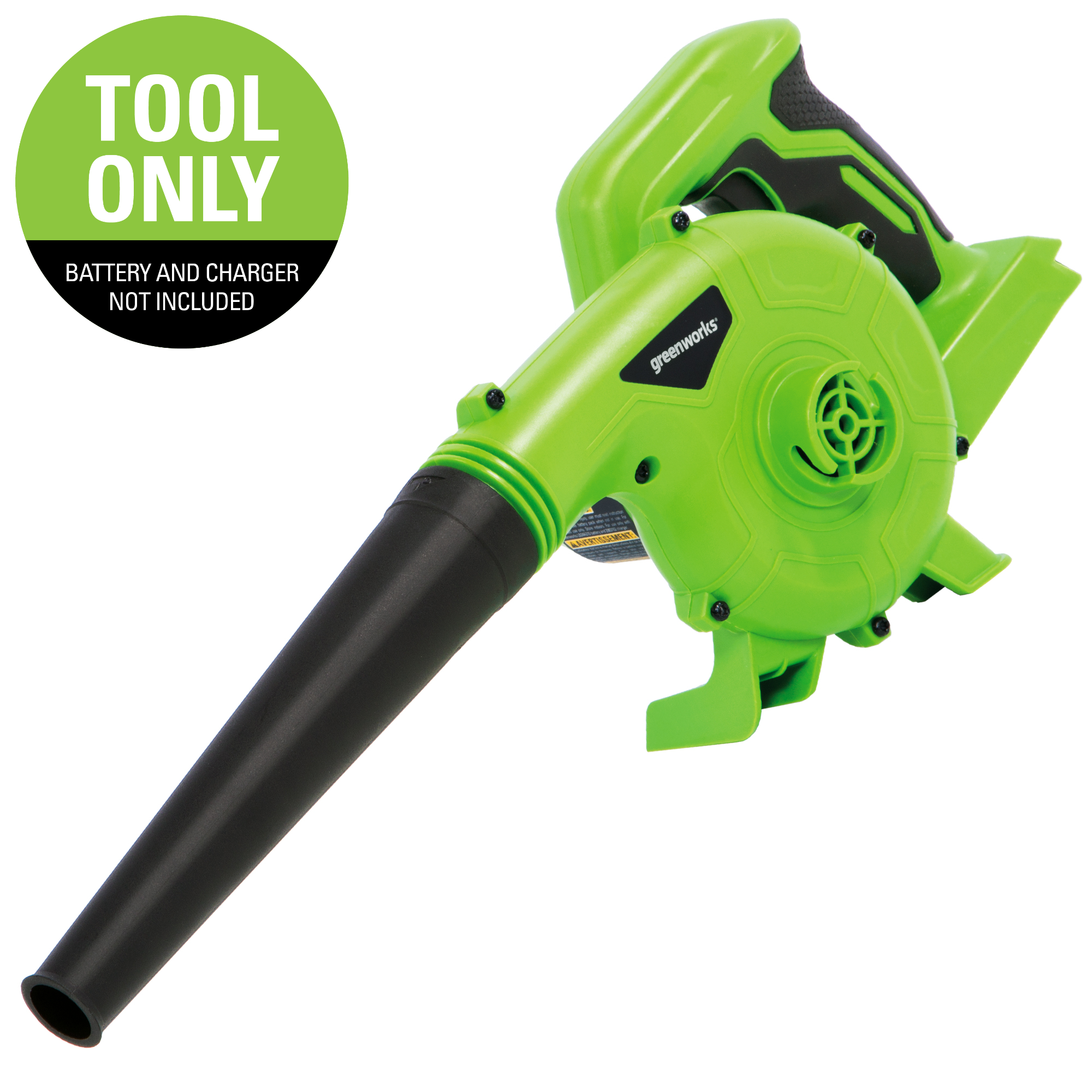 24V Cordless 180 CFM Shop Blower | Greenworks Tools