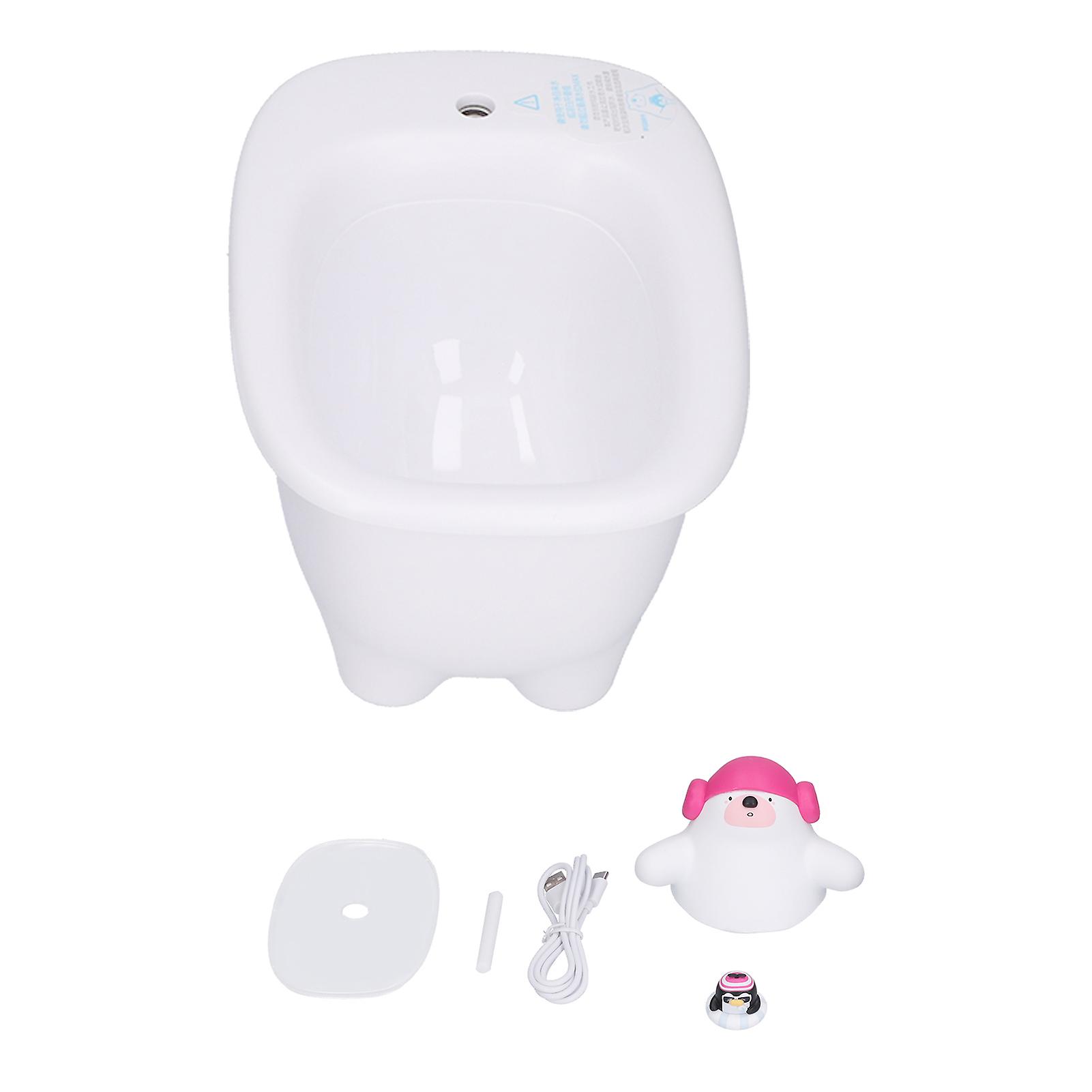 550ml Bathtub Shape Humidifier USB Powered Noise Reduction Humidifier Desktop Moisturizing Sprayer