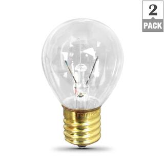 Feit Electric 25-Watt Soft White (2700K) S11 Intermediate E17 Base Dimmable Incandescent Light Bulb (2-Pack) BP25S11N2HDRP