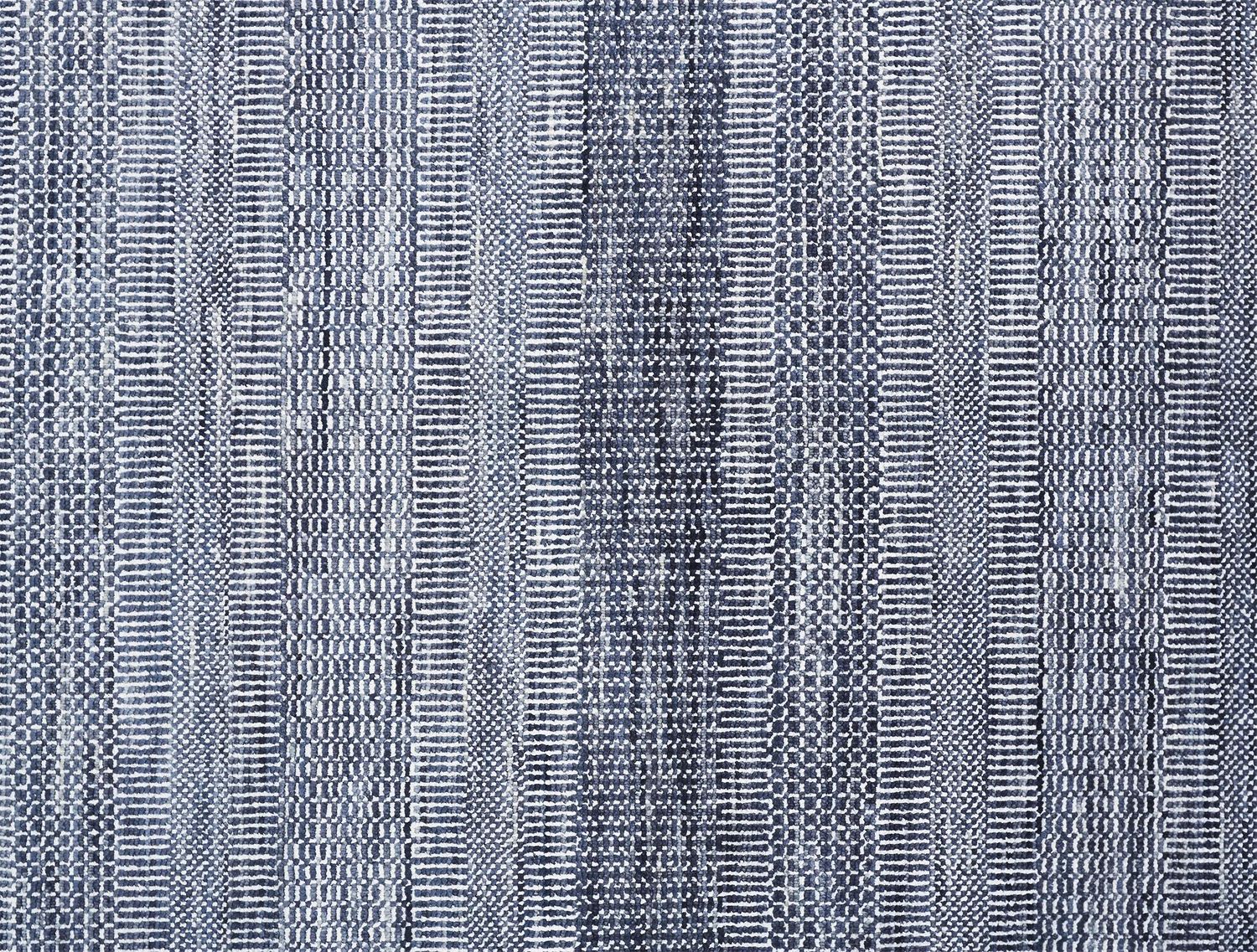 Caldecott Hand Knotted Blue and Gray Rug by BD Fine