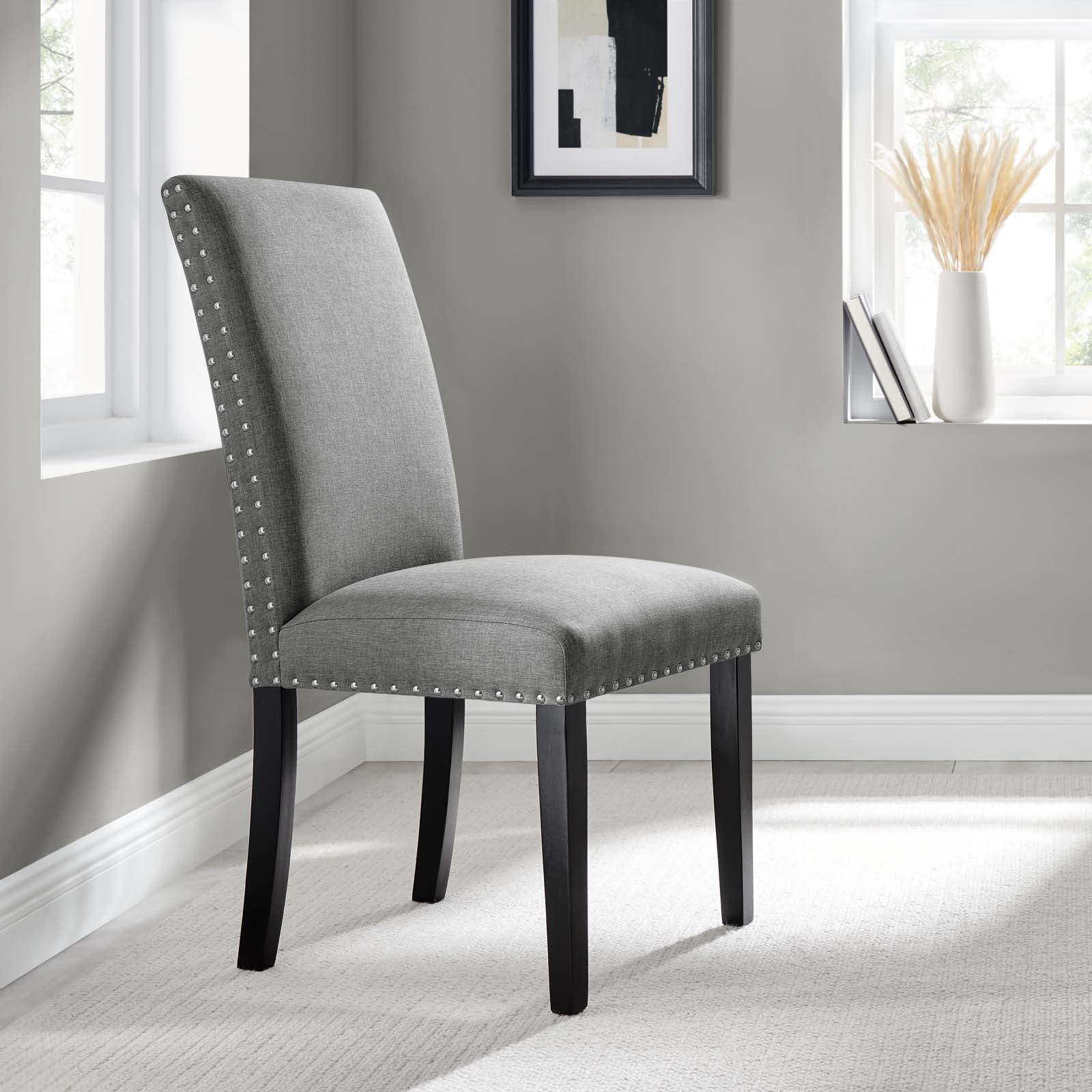 Parcel Dining Upholstered Fabric Side Chair