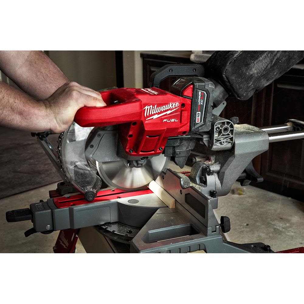 Milwaukee M18 FUEL 7 1/4 Dual Bevel Sliding Compound Miter Saw Kit Reconditioned ;