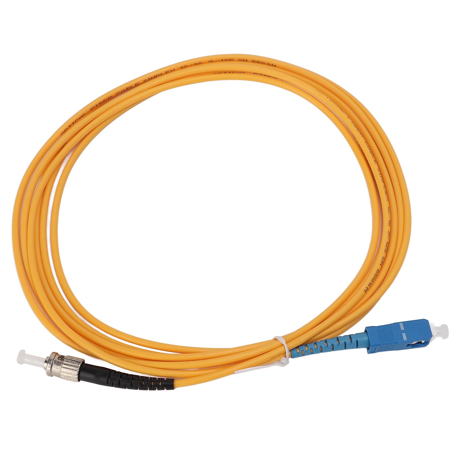 Fiber Optic Patch Cord 3meters Single Mode Single Core Excellent Material Advanced Technology Fiber Optic Jumper