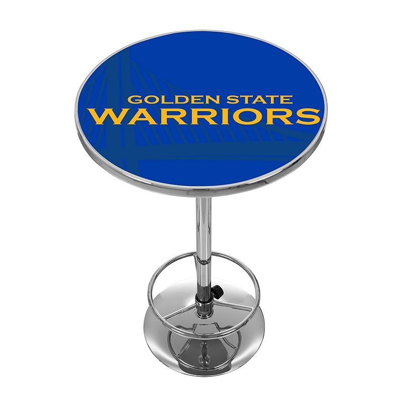 Golden State Warriors Chrome Pub Table