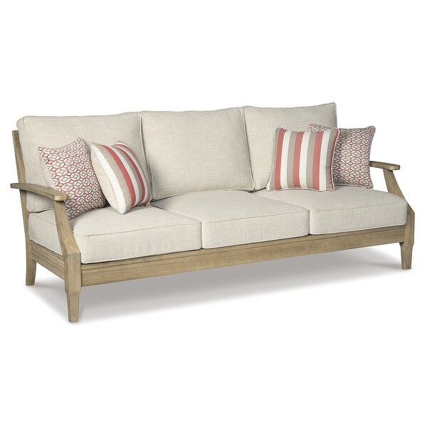 Signature Design by Ashley Clare View Beige 6Piece Outdoor Package