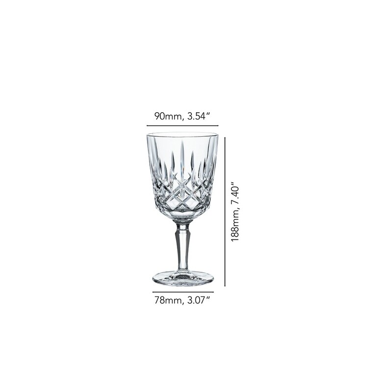 Nachtmann Noblesse Crystal Cocktail Glass Set of 4   12.5 oz.