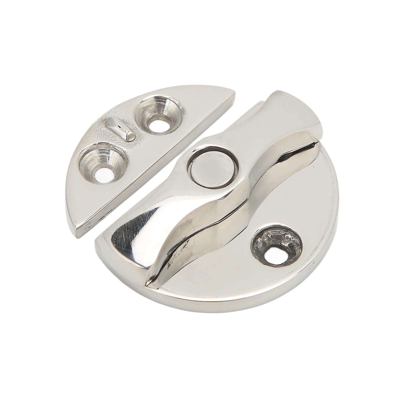 Boat Door Catch Latch Round 45mm 180 Rotation 316 Stainless Steel Universal For Marines Yachts