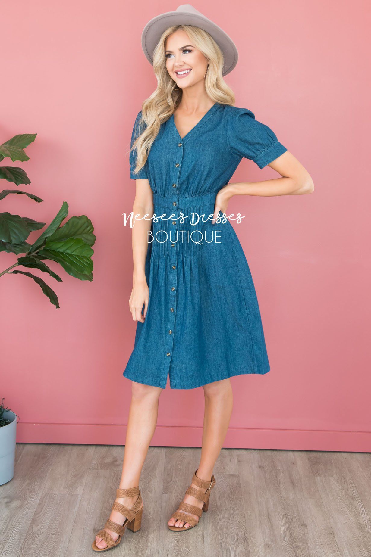 The Chayla Denim Dress