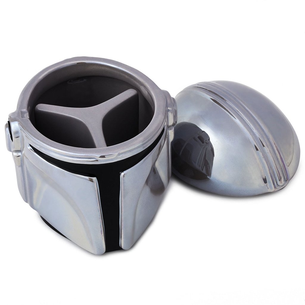 Hallmark  Star Wars The Mandalorian™ Helmet Sculpted Ceramic Caddy